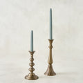 Faris Antiqued Brass Candleholder