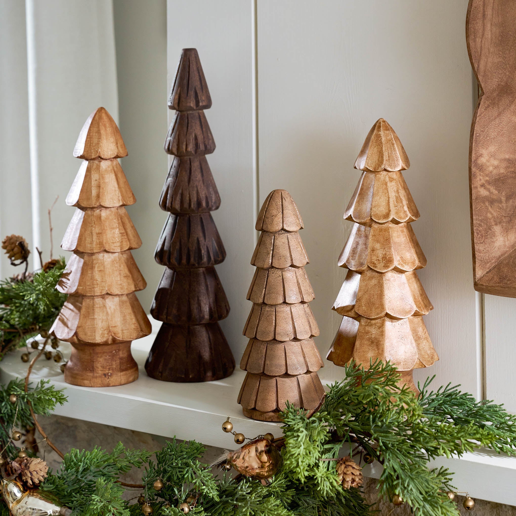 Hand Carved Woodland Tree