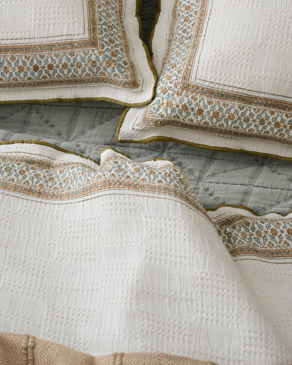 Clemence Block Print Duvet Cover