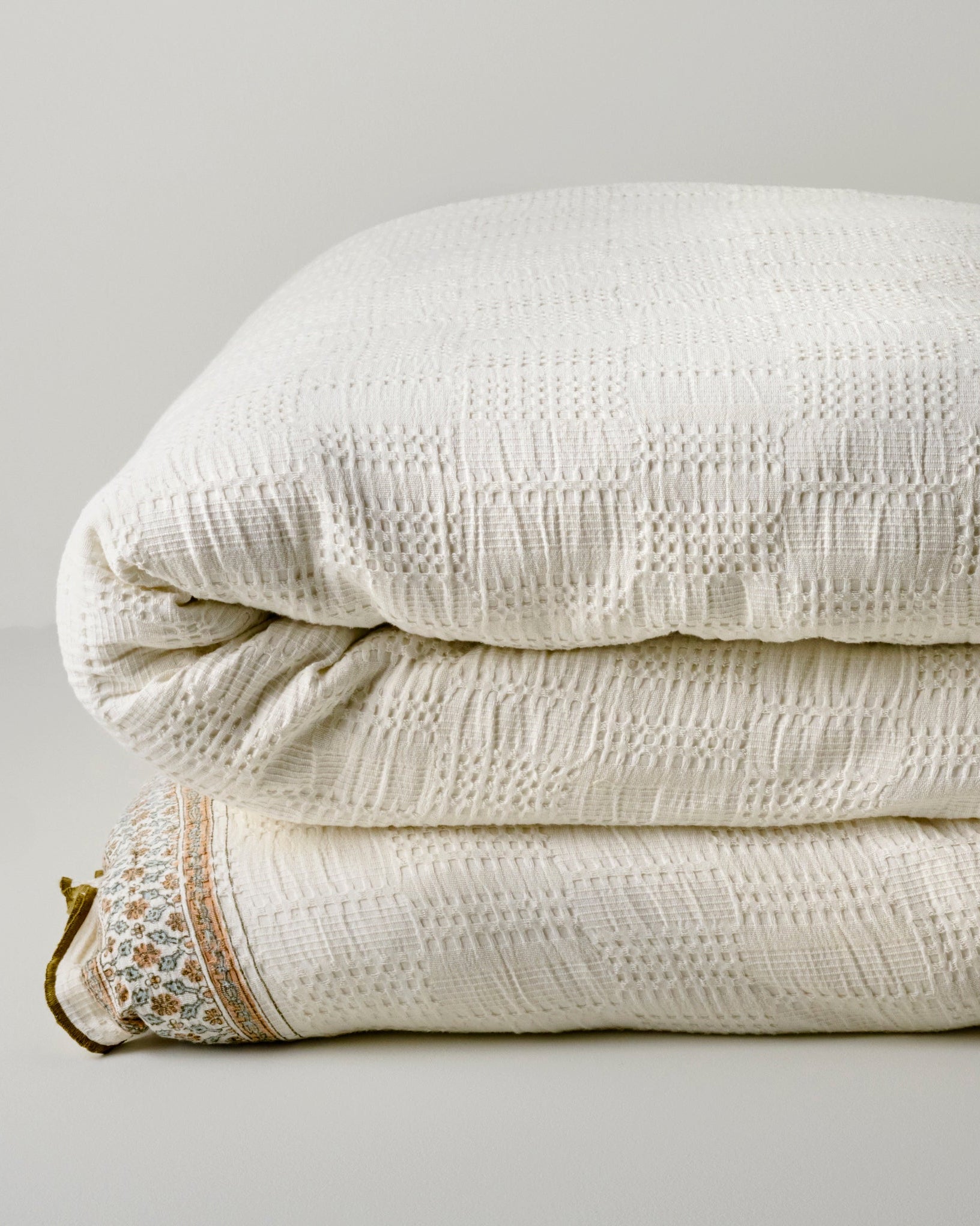 Clemence Block Print Duvet Cover