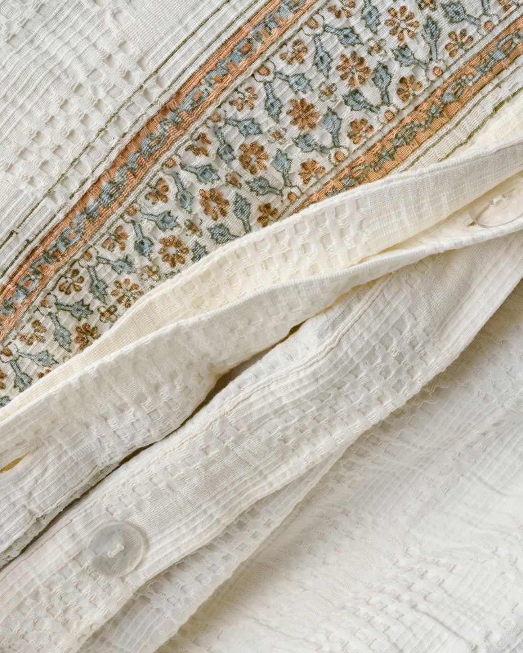 Clemence Block Print Duvet Cover