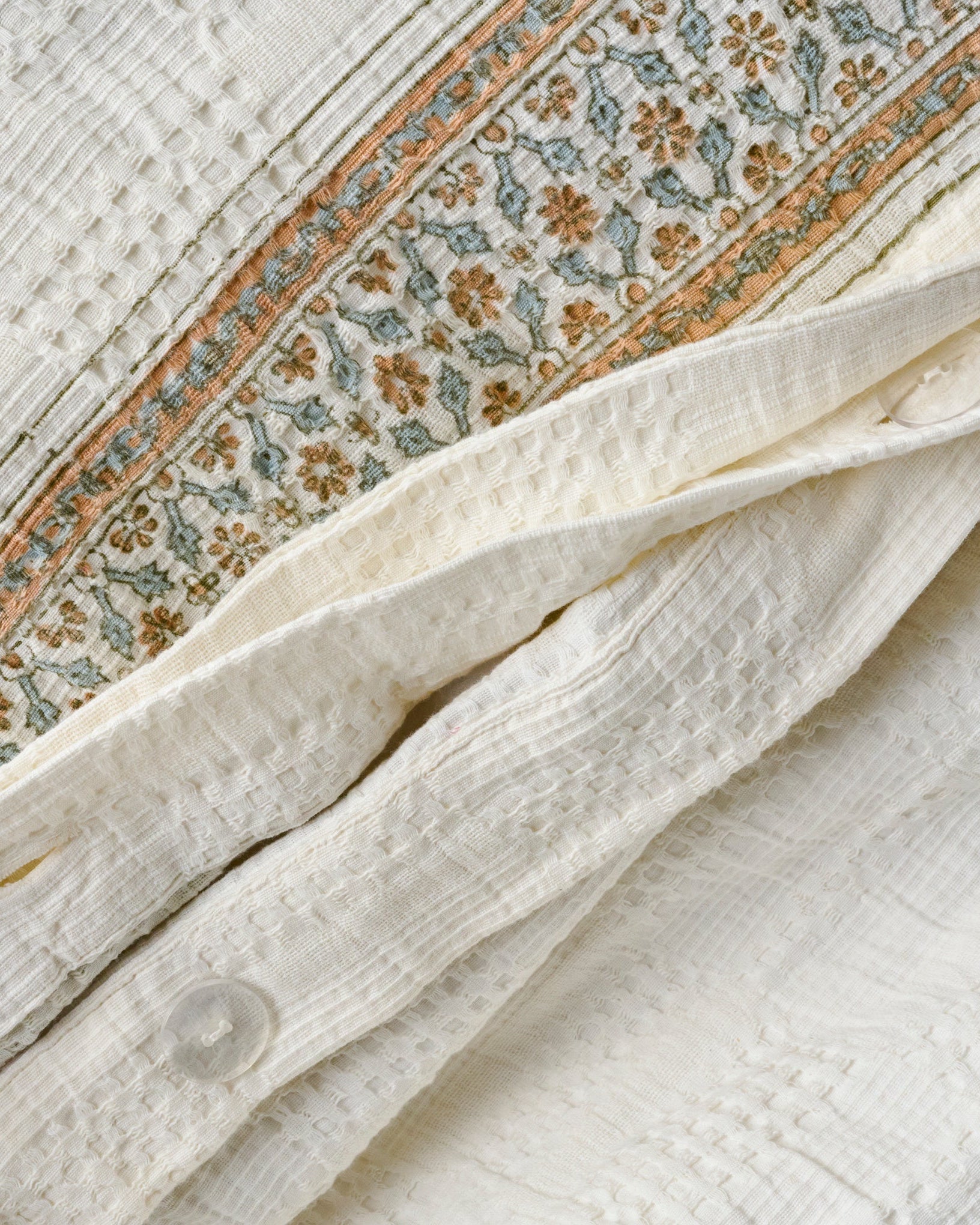 Clemence Block Print Duvet Cover