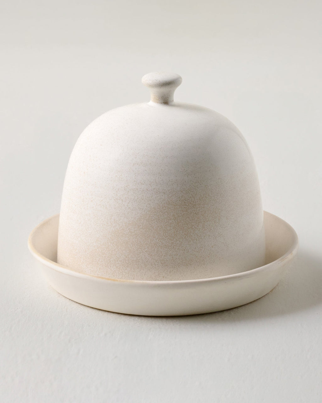 French White Butter Dish