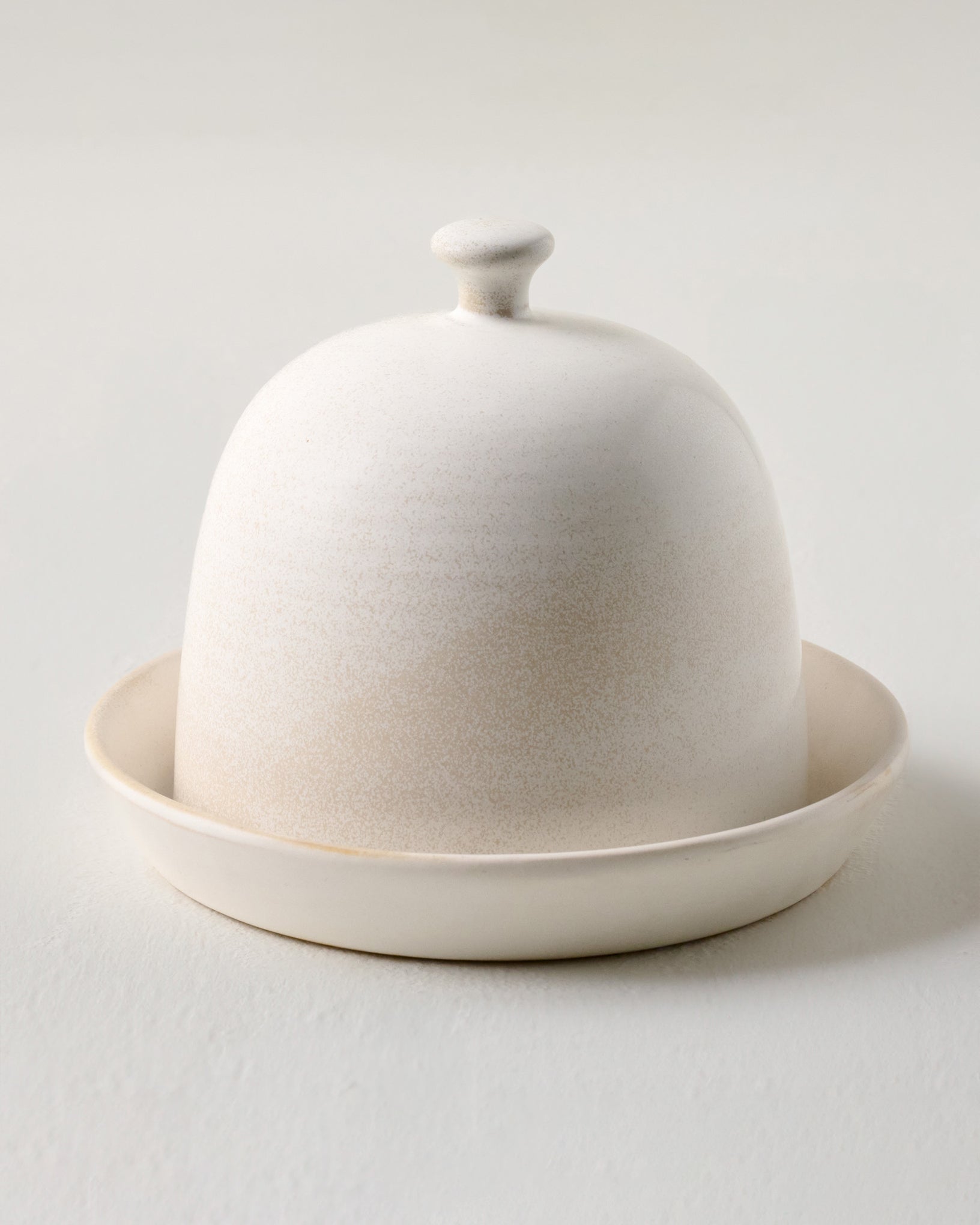 French White Butter Dish