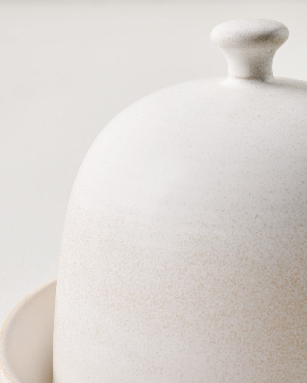 French White Butter Dish