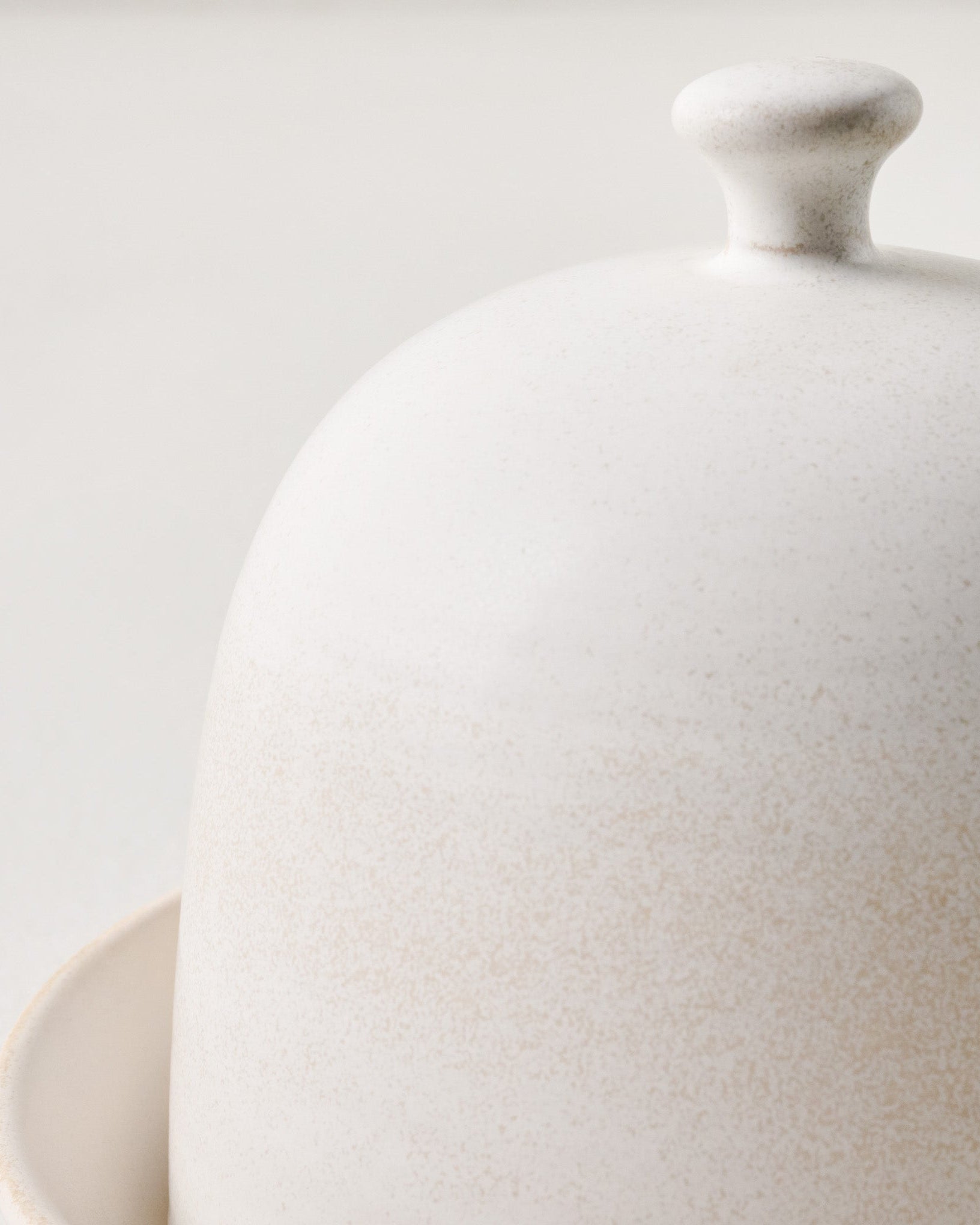French White Butter Dish
