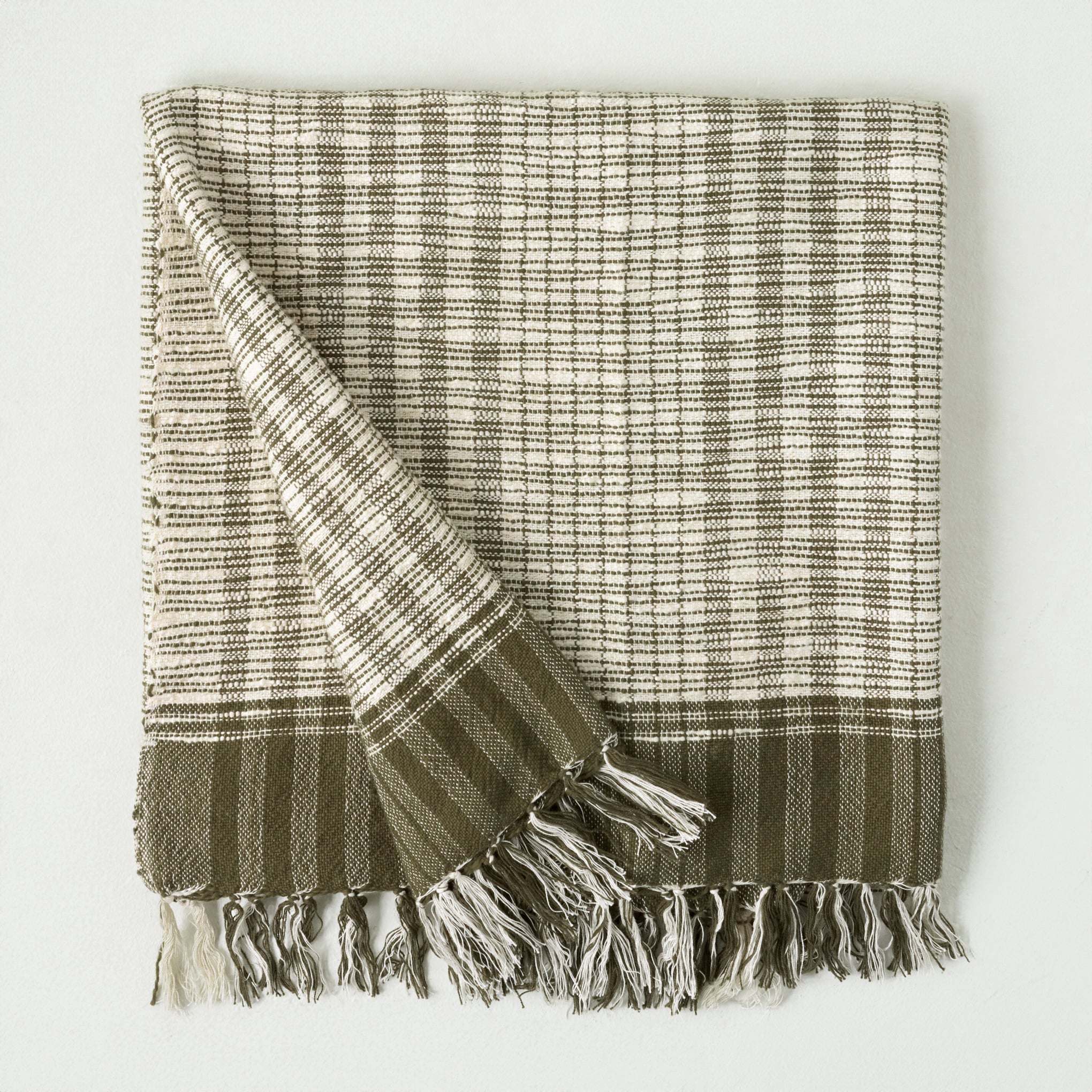 Merrill Plaid Throw