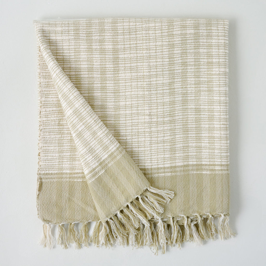 Merrill Plaid Throw