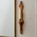 Hayes Wooden Wall Sconce, Set of Two