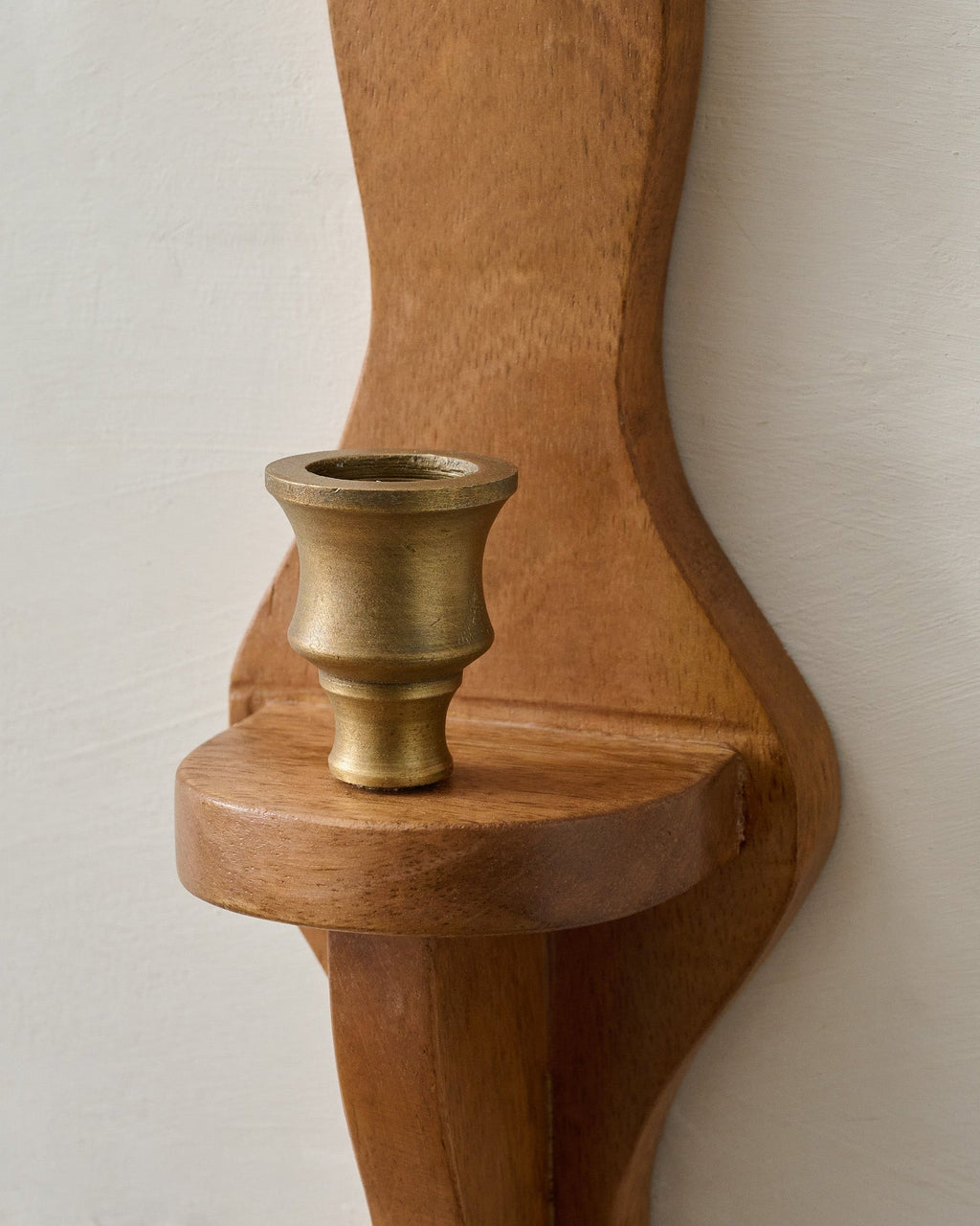 Hayes Wooden Wall Sconce, Set of Two
