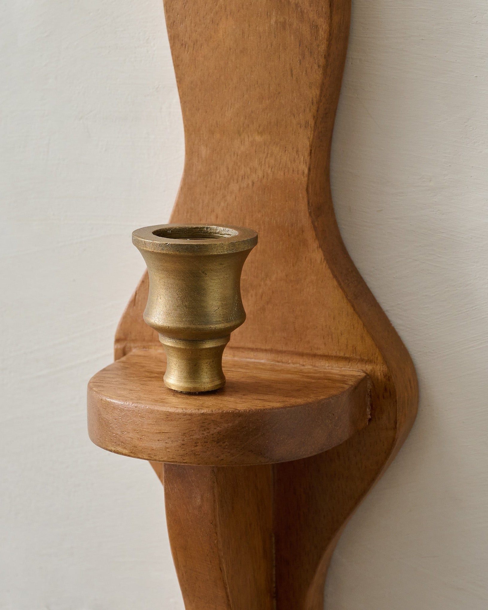 Hayes Wooden Wall Sconce, Set of Two