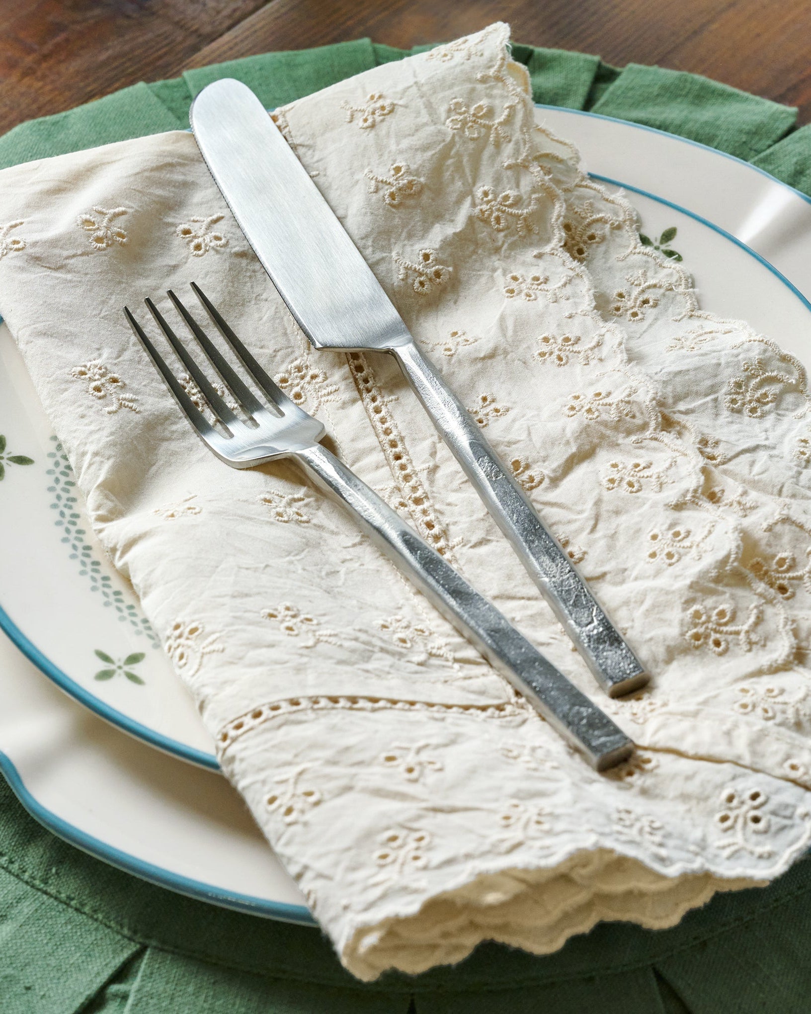 Silver Flatware Set of Five
