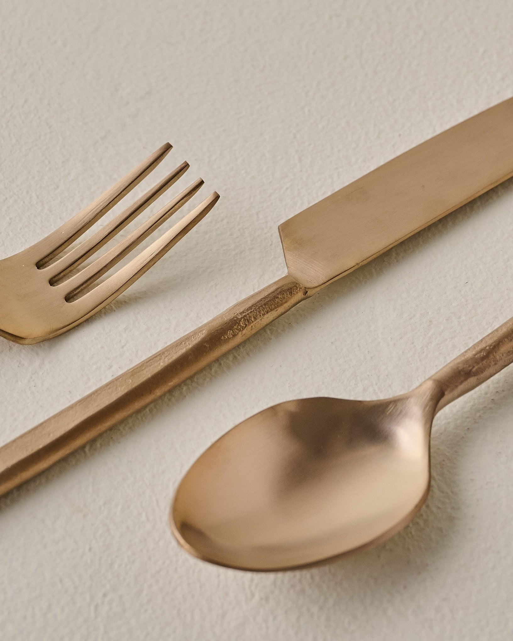 Copper Flatware Set of Five
