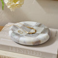 Everett Checkered Marble Trinket Tray