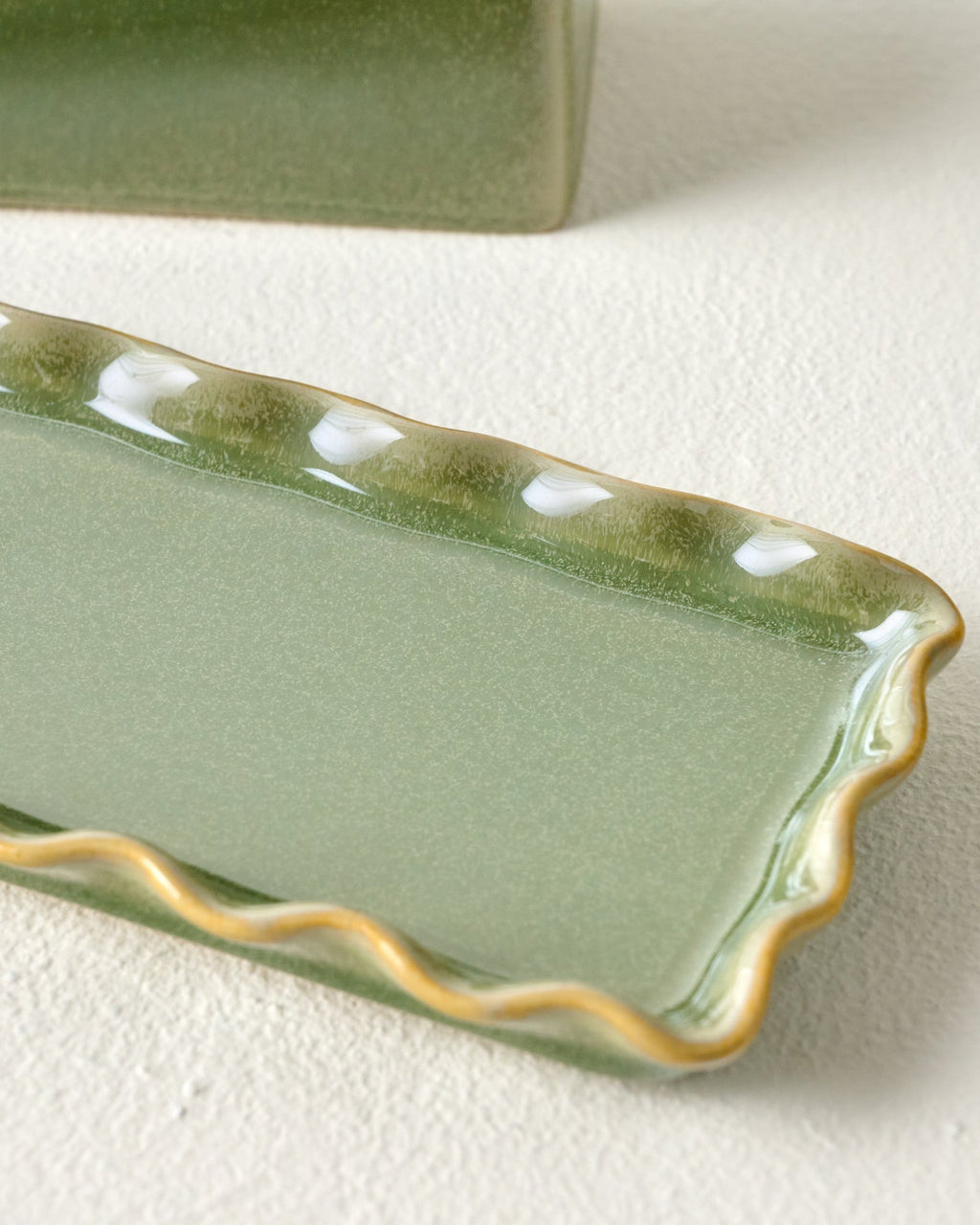 Margaret Vintage-Inspired Butter Dish