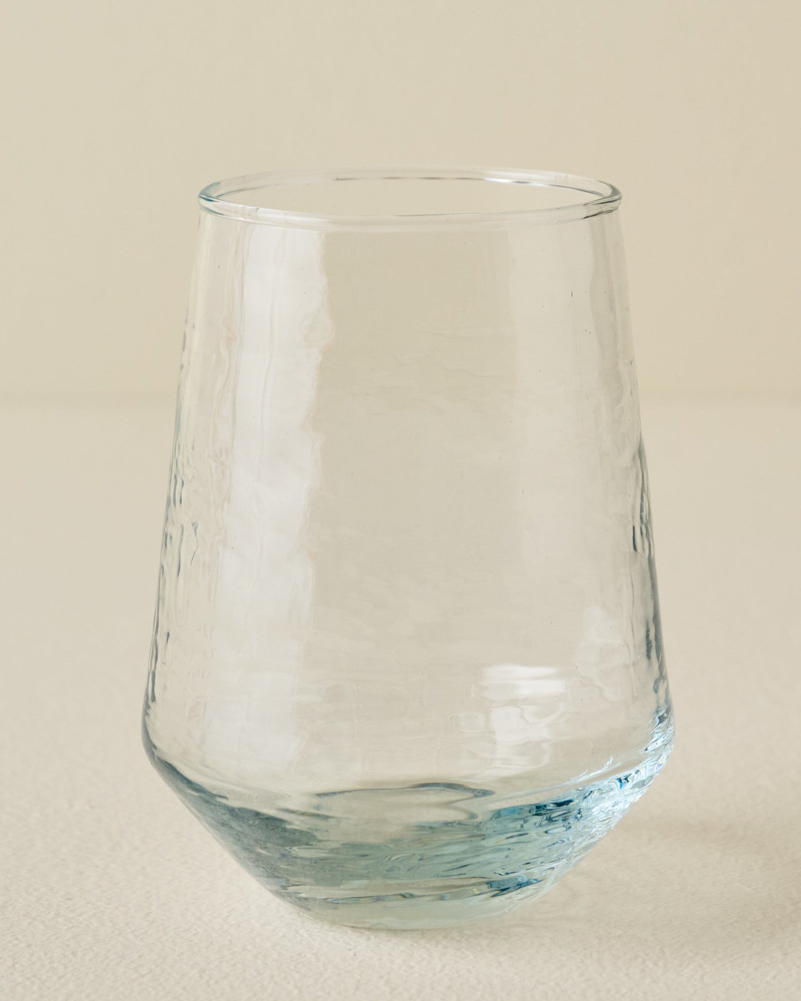 Rustic Glass Stemless Glass