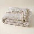 Woven Grid Coverlet