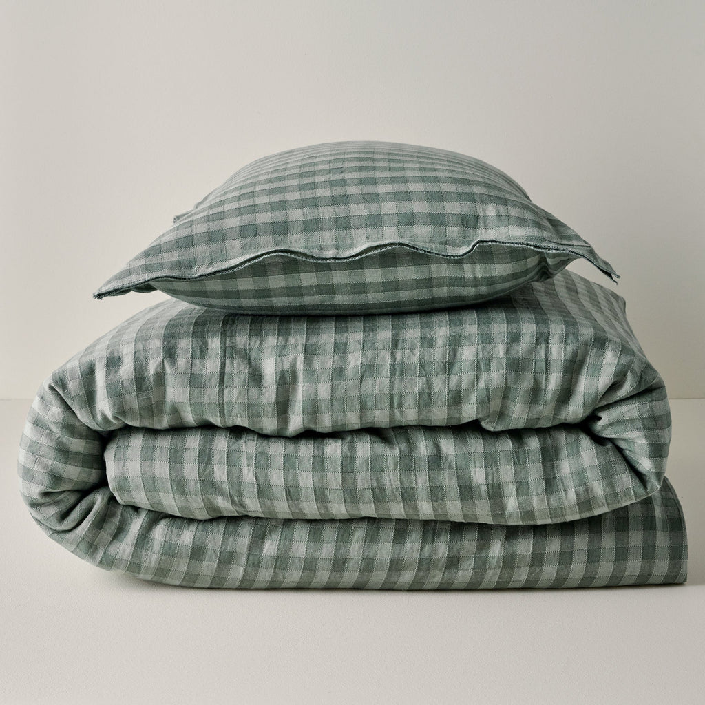 Maxine Gingham Duvet Cover