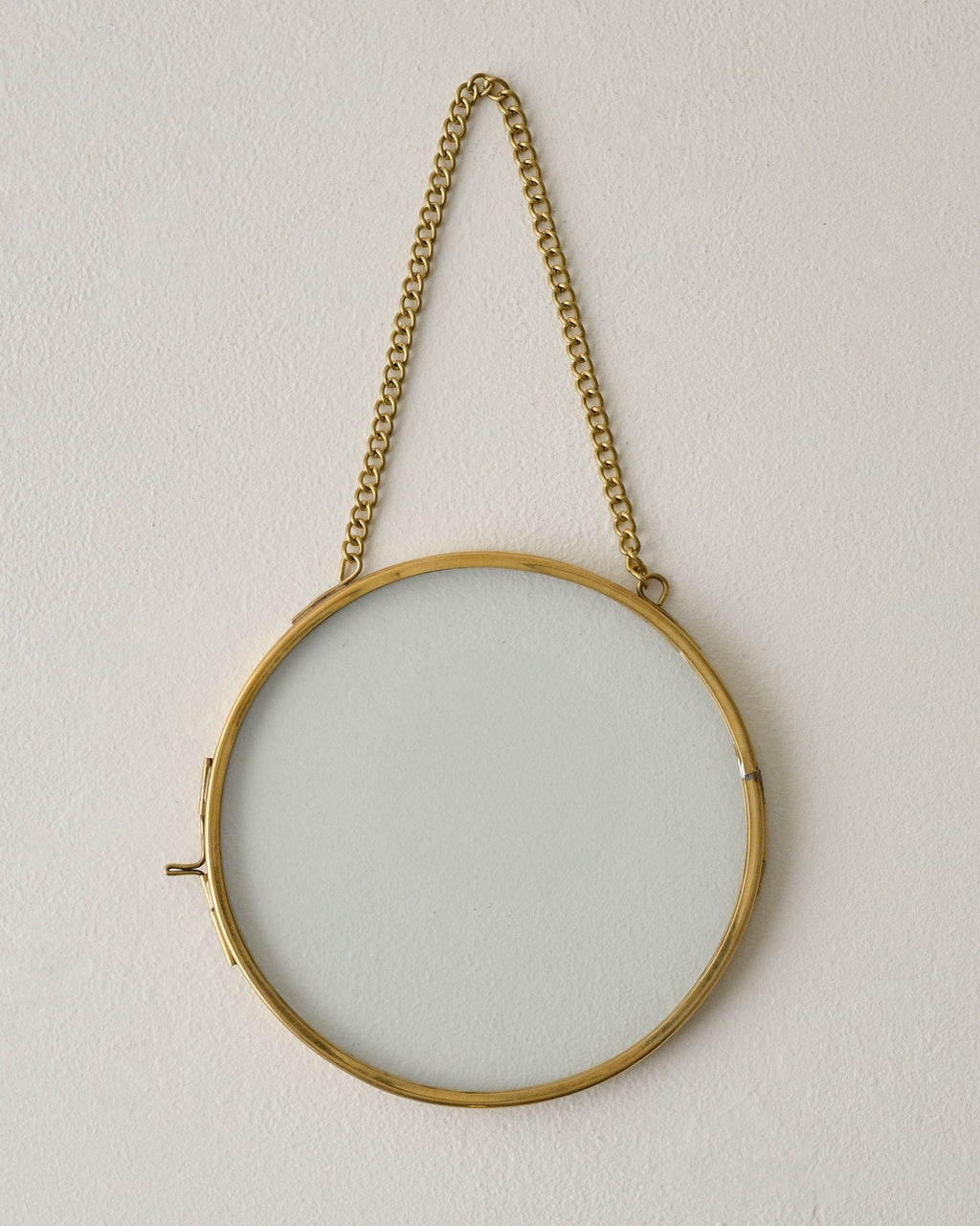 Josie Hanging Brass Photo Frame
