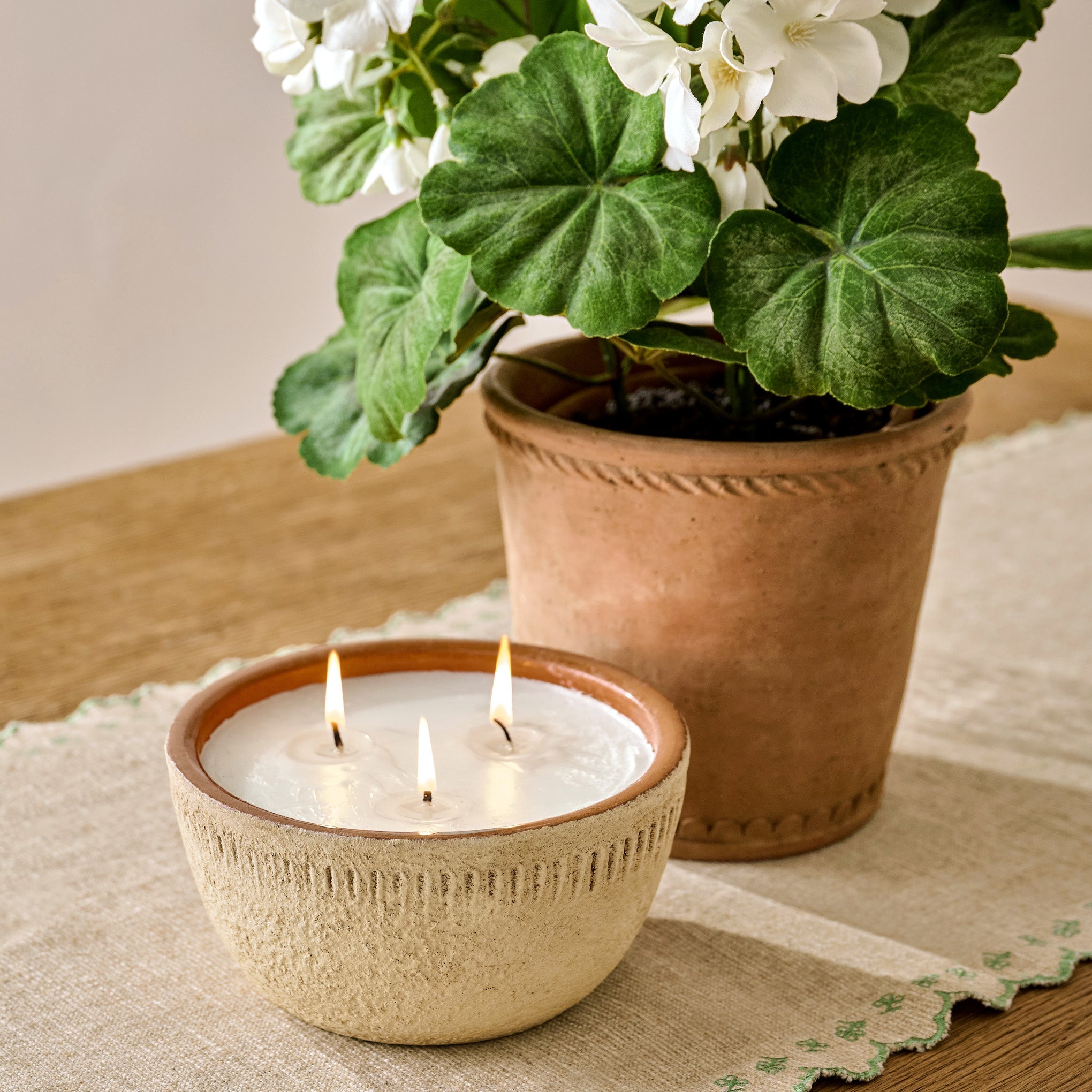 Magnolia Daybreak Rustic Bowl Candle