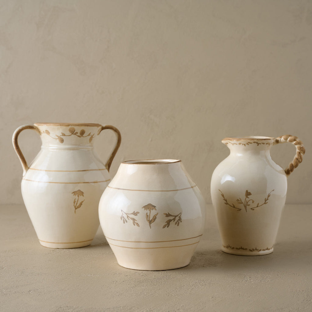 Nadine Ceramic Round Vase