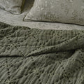 Sutton Winter Moss Matelasse Coverlet