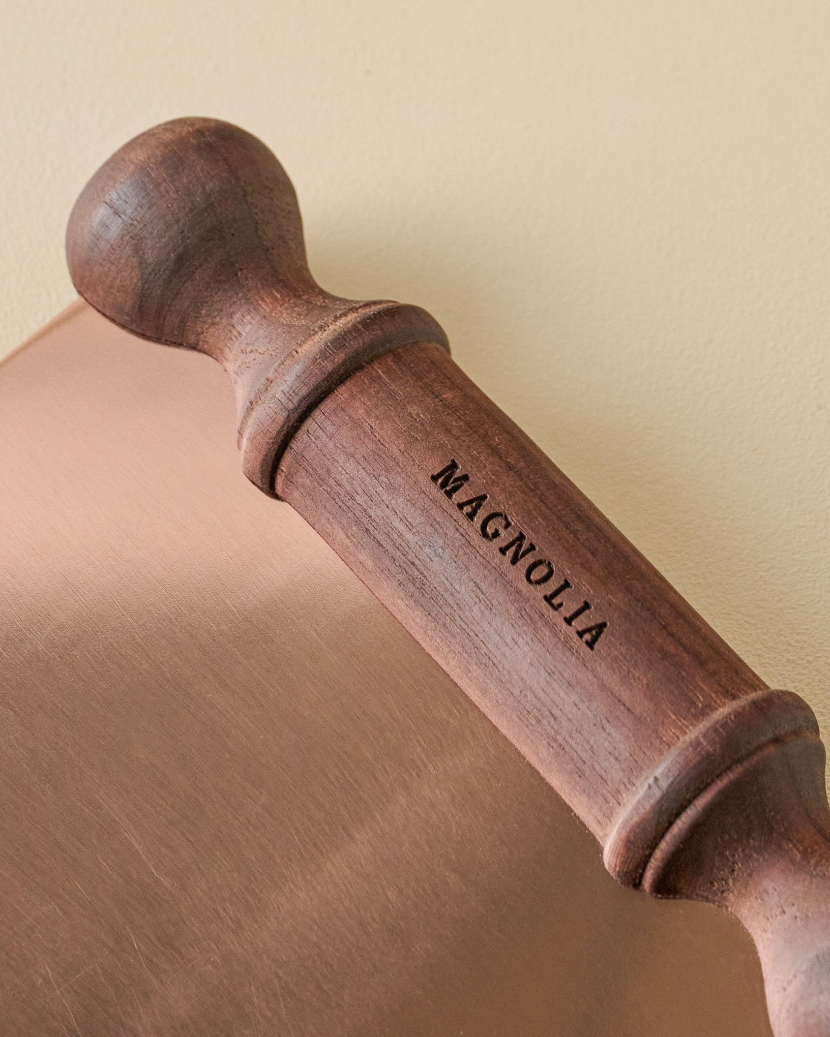 Magnolia Vintage Walnut Handle Bench Scraper