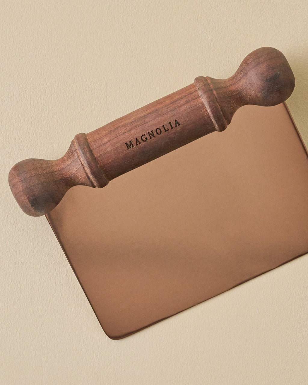 Magnolia Vintage Walnut Handle Bench Scraper