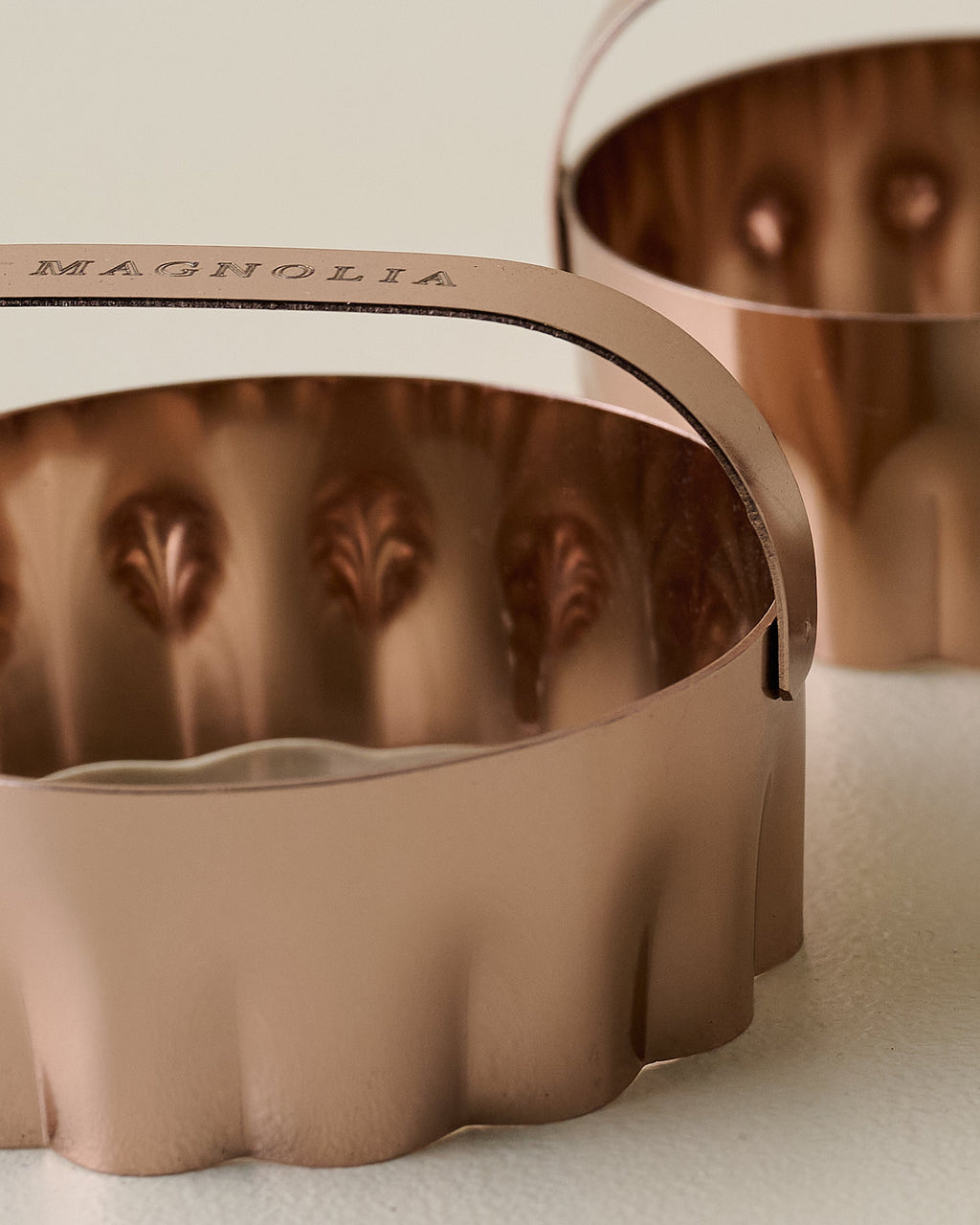 Copper Biscuit Cutter Set