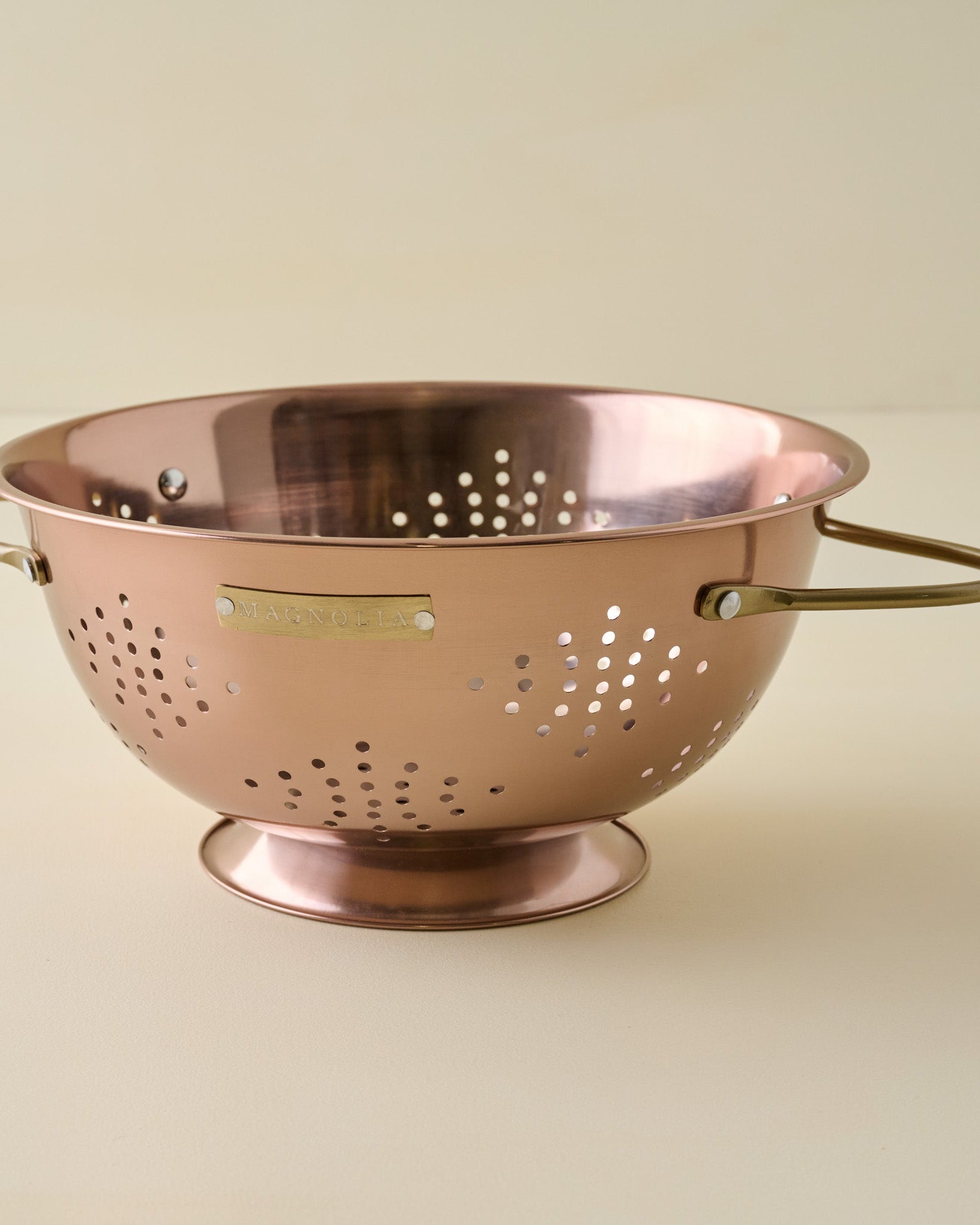 Copper + Brass Colander