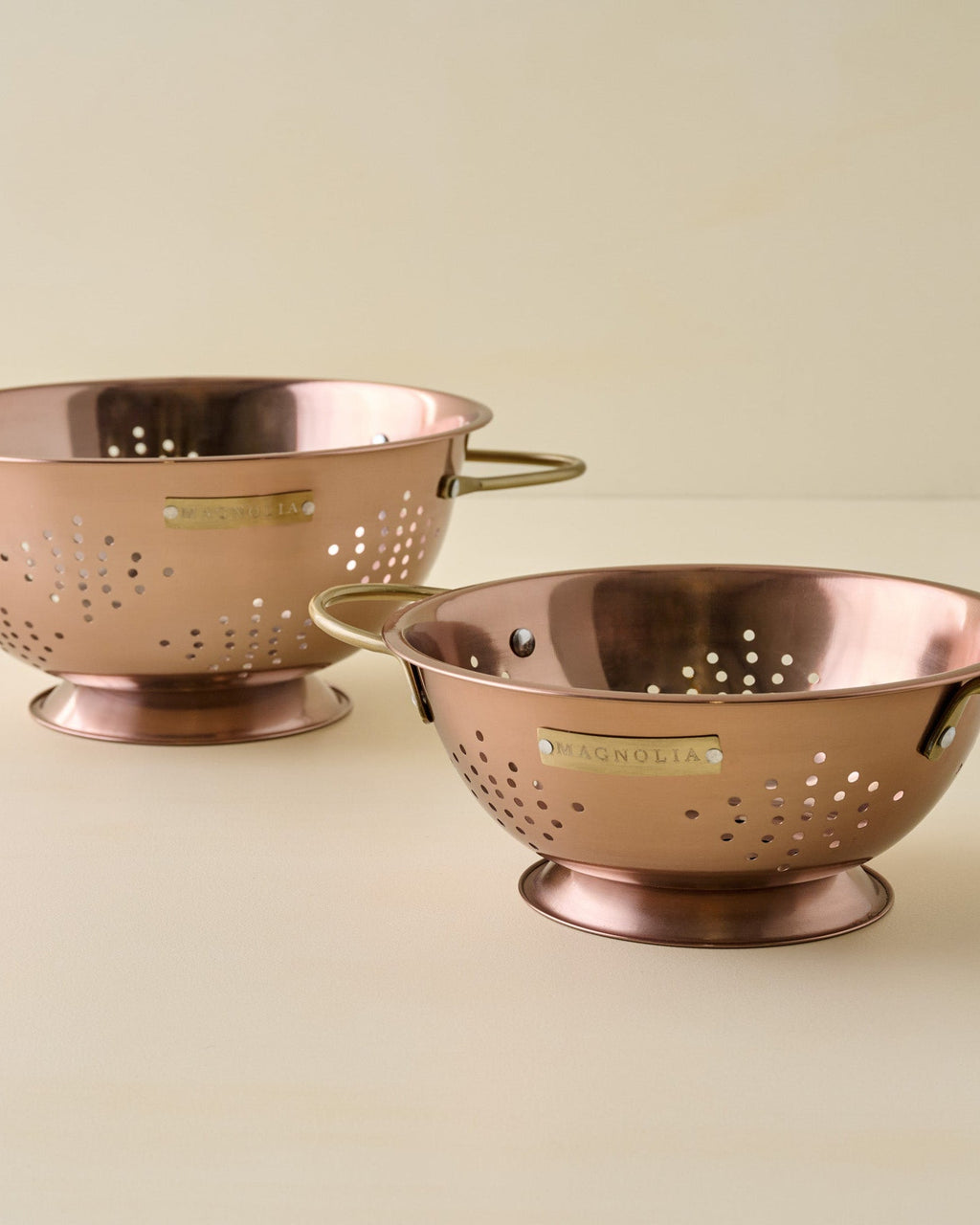 Copper + Brass Colander
