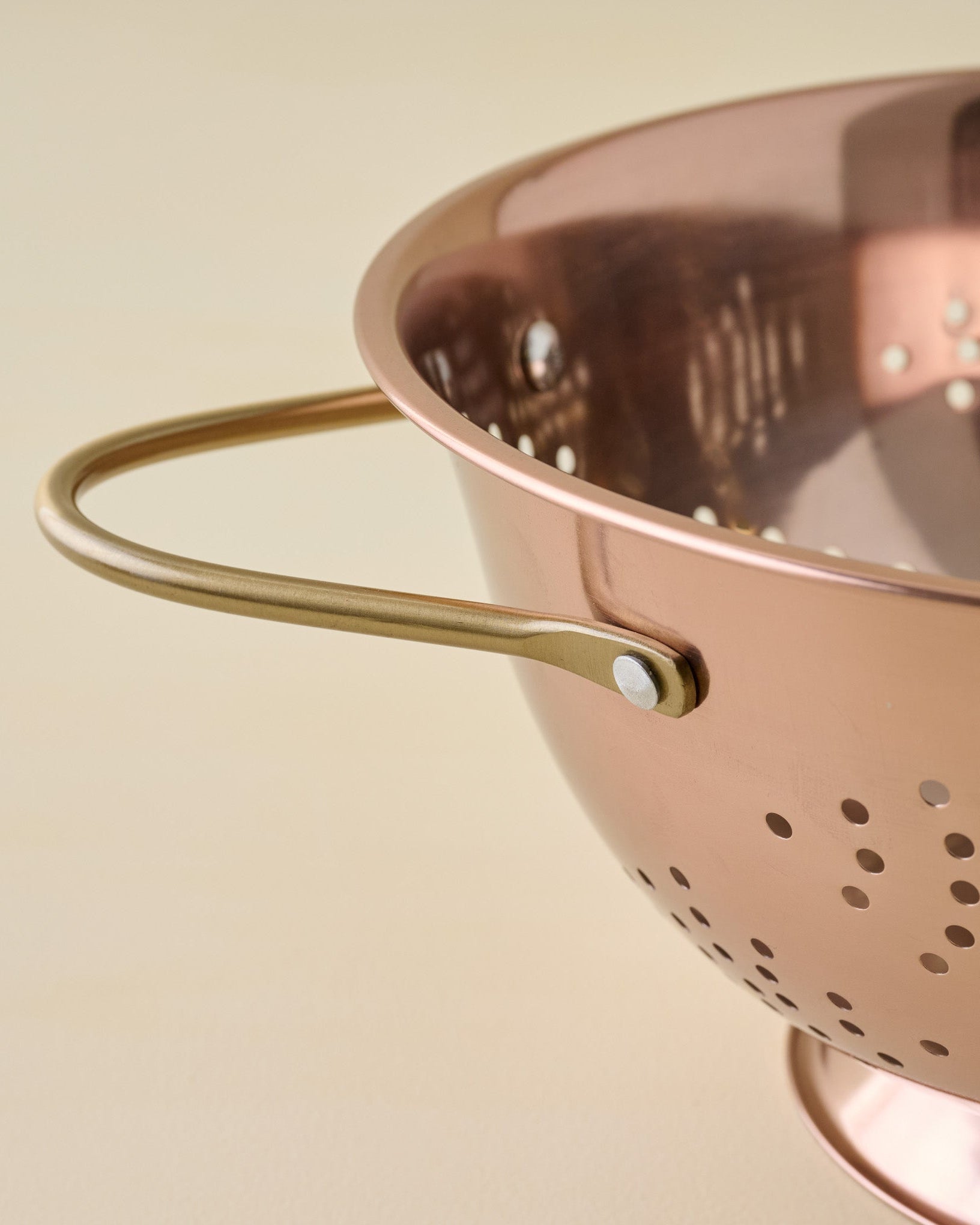 Copper + Brass Colander