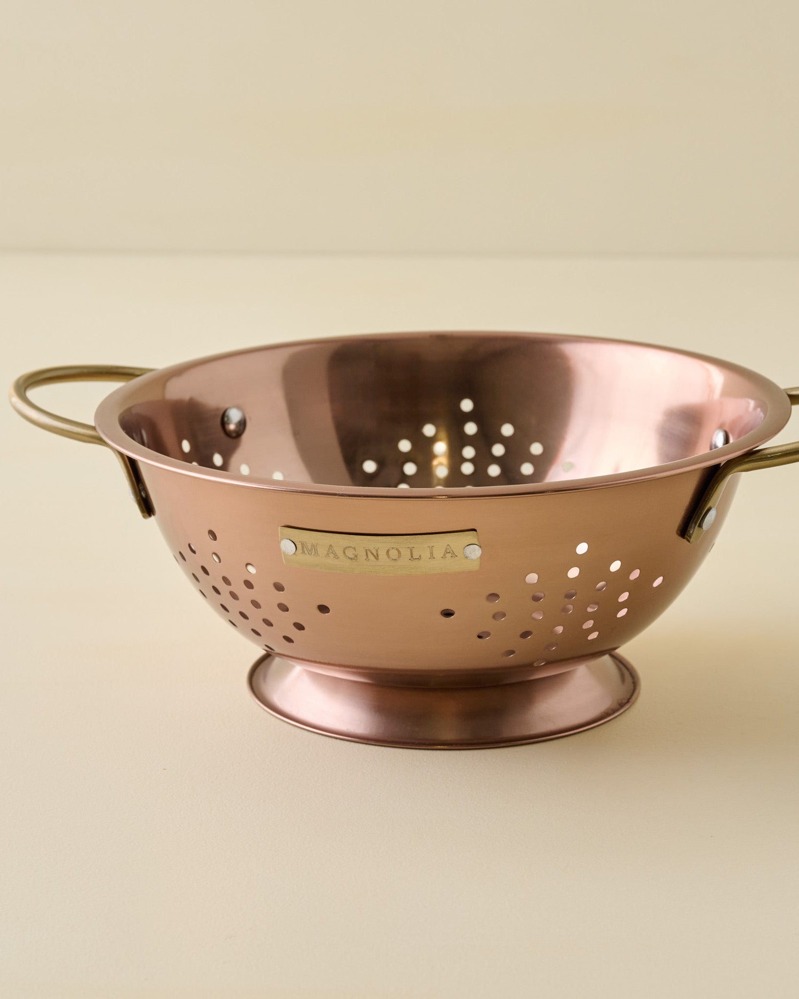 Copper + Brass Colander