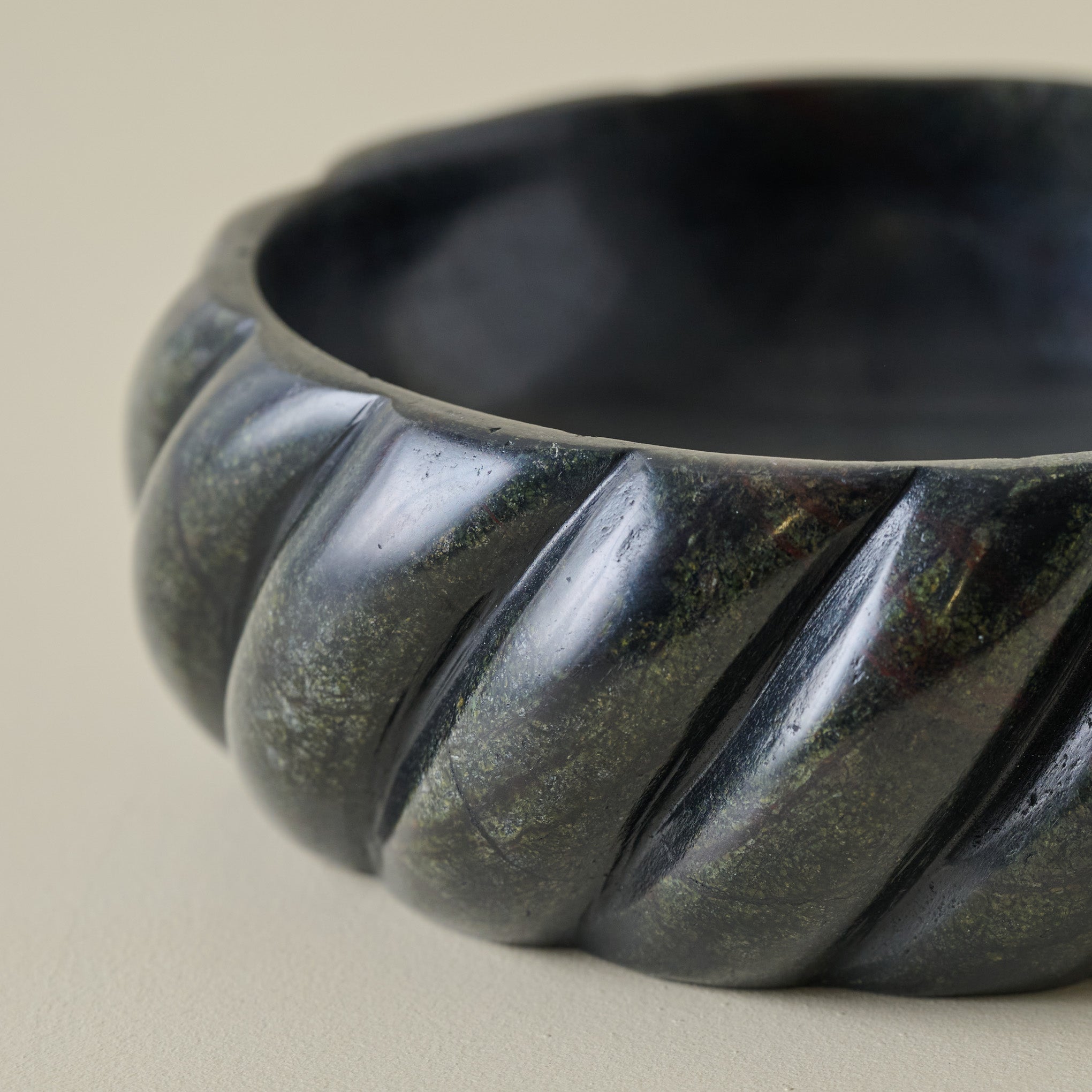 Twisted Marble Trinket Bowl
