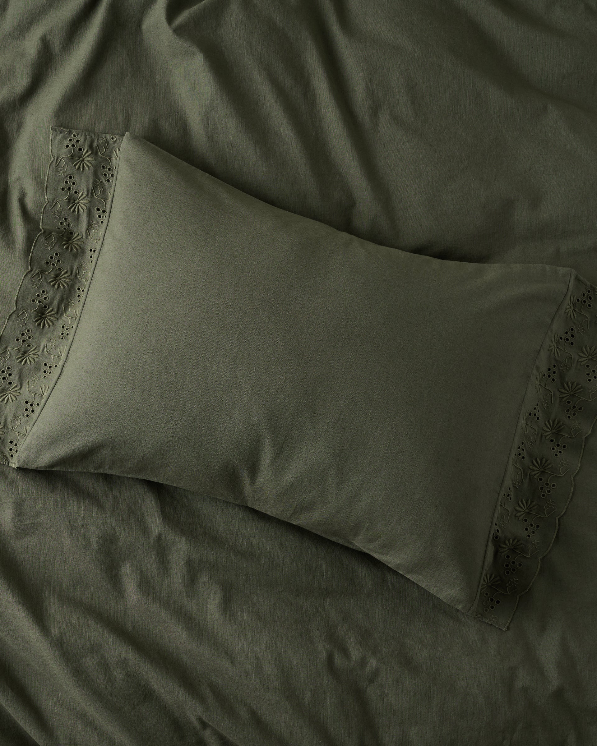 Clara Eyelet Flange Sham