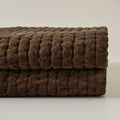 Audrey Velvet Block Print Quilt - Cedar