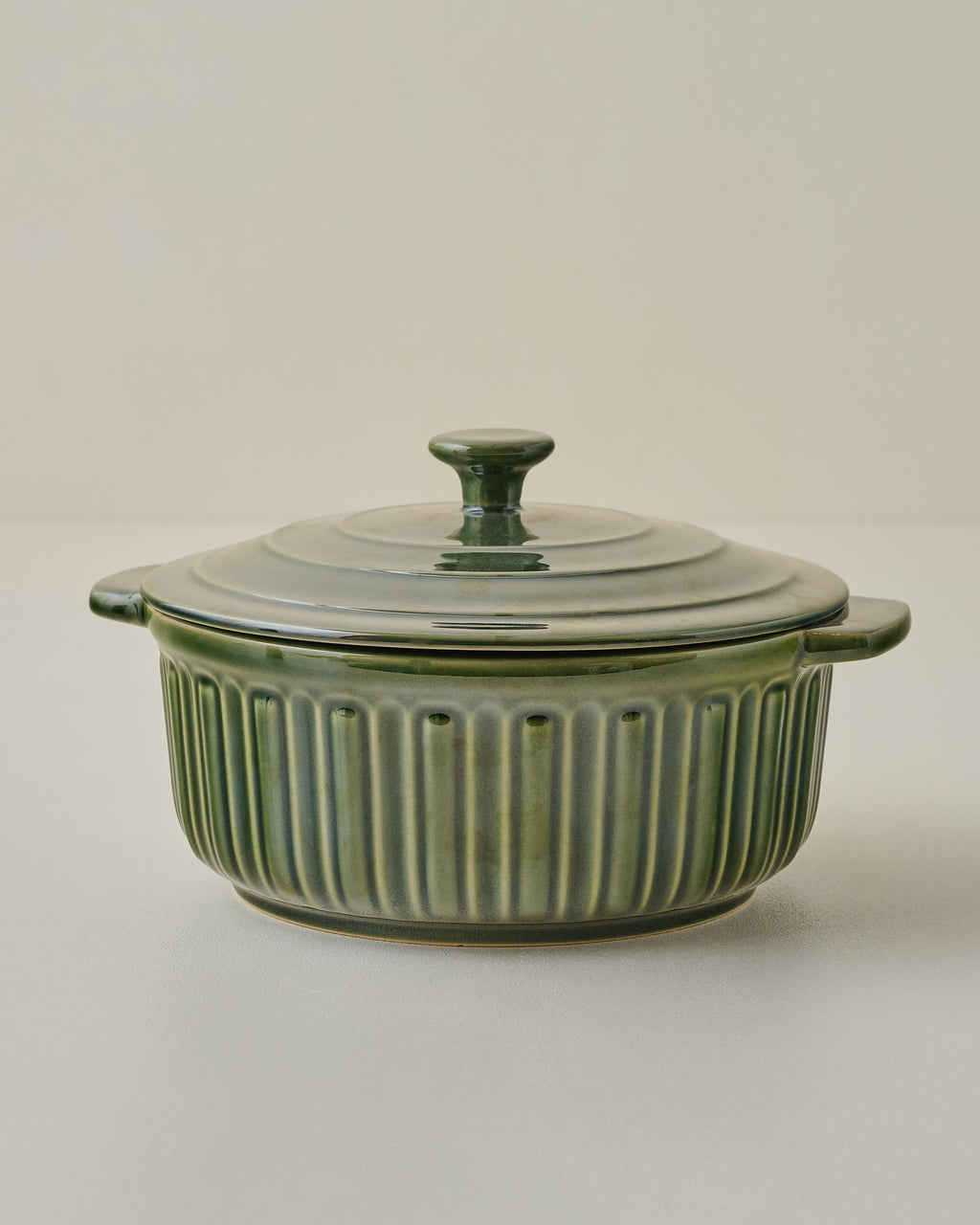 The Cottage Collection Forest Green Baking Dish with Lid
