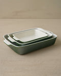 The Cottage Collection Forest Green Baking Dish Set of Three