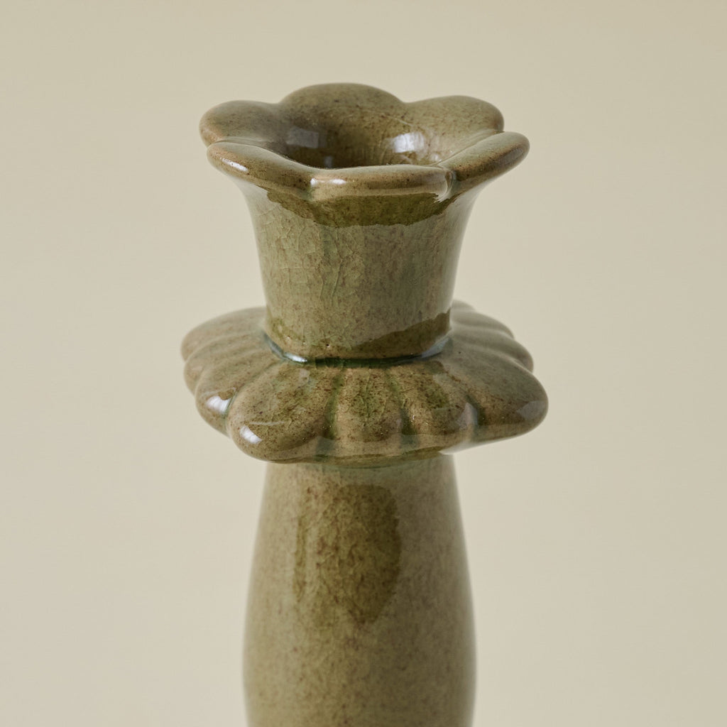 Dara Floral Taper Holder