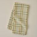 Green Windowpane Plaid Tea Towel
