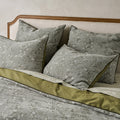 Willow Floral Jacquard Duvet + Sham Set (King)