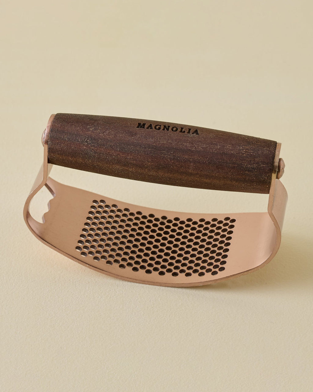 Copper + Walnut Garlic Rocker