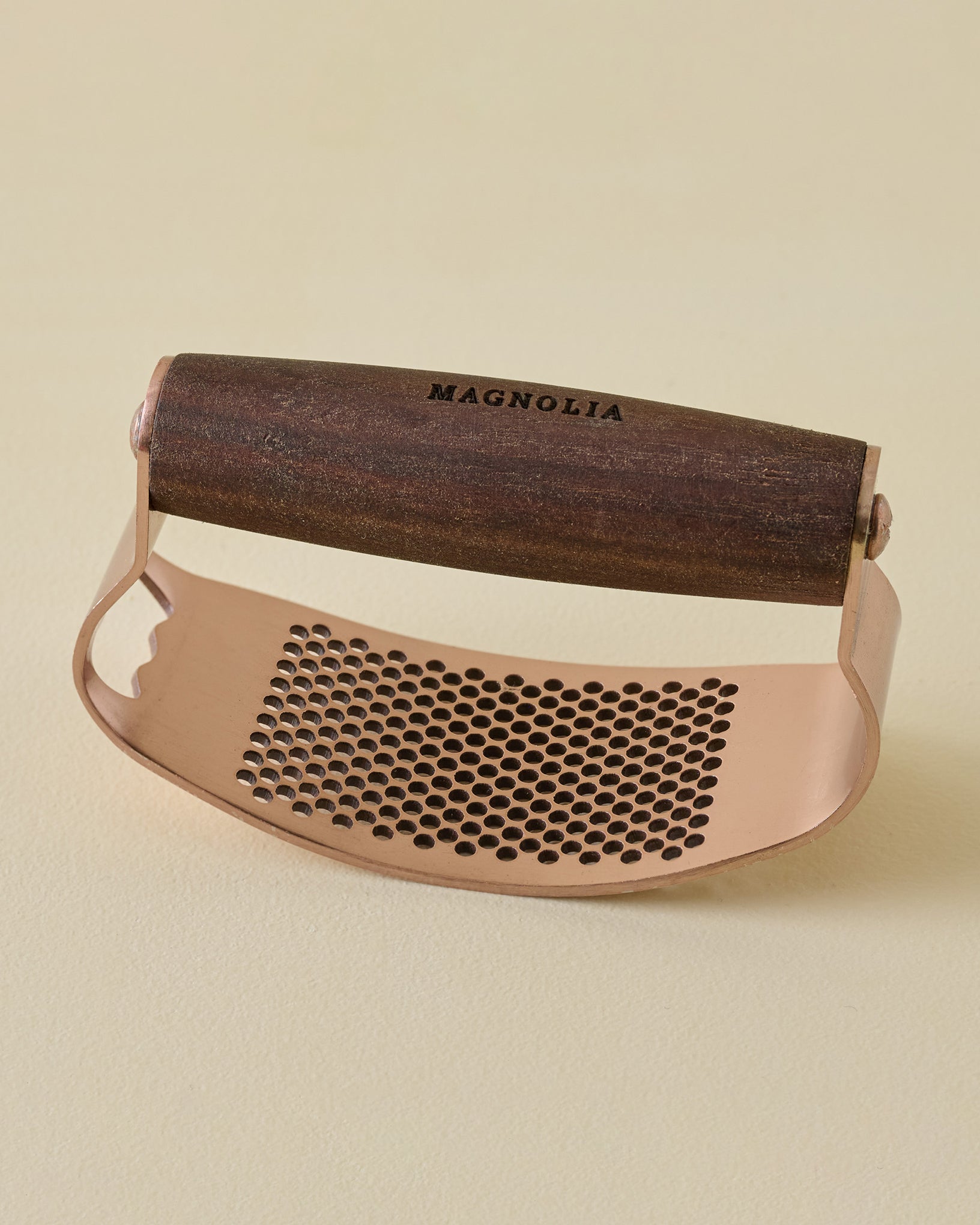 Copper + Walnut Garlic Rocker