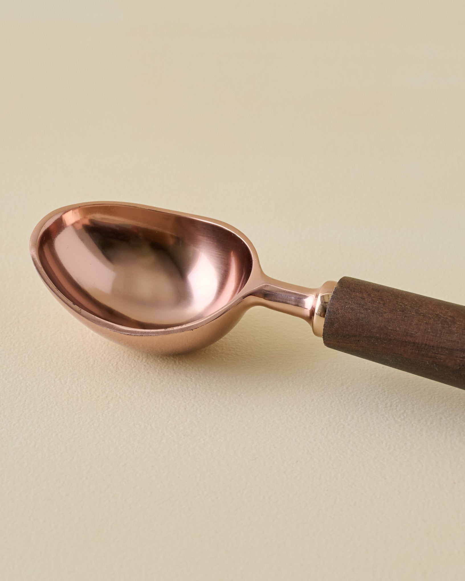 The Gristmill Collection Walnut Ice Cream Scoop