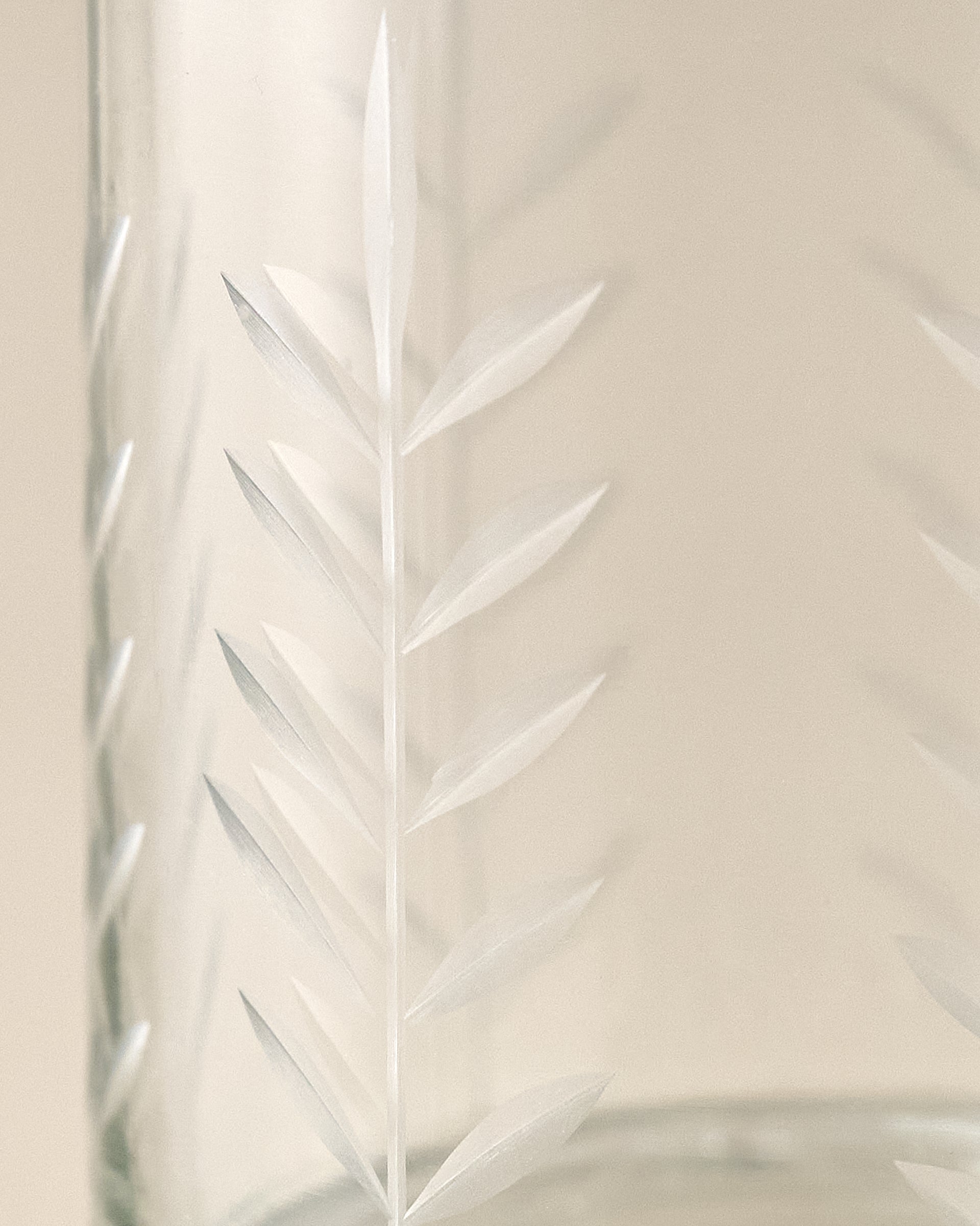 Marlowe Etched Glass Tumbler
