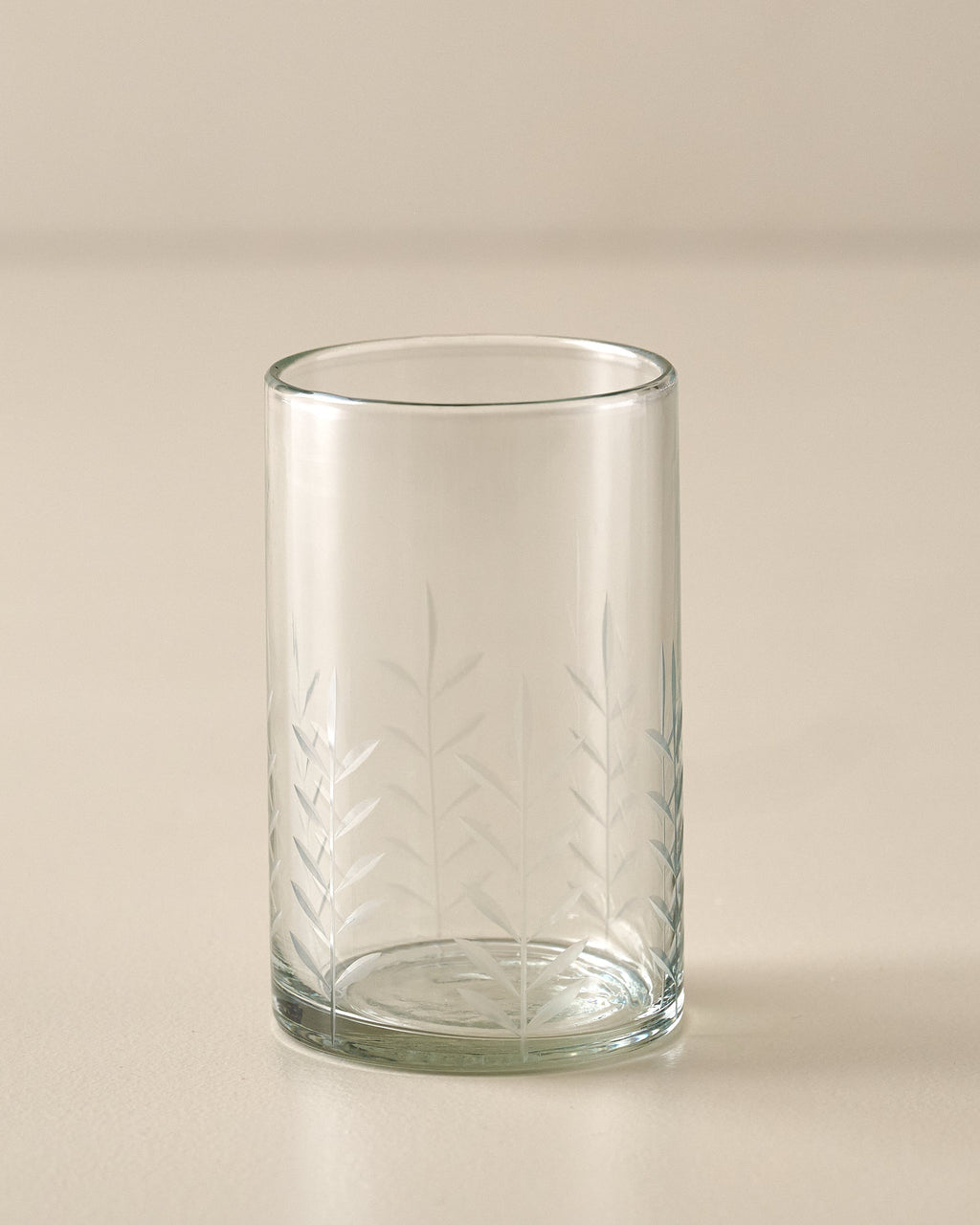 Marlowe Etched Glass Tumbler