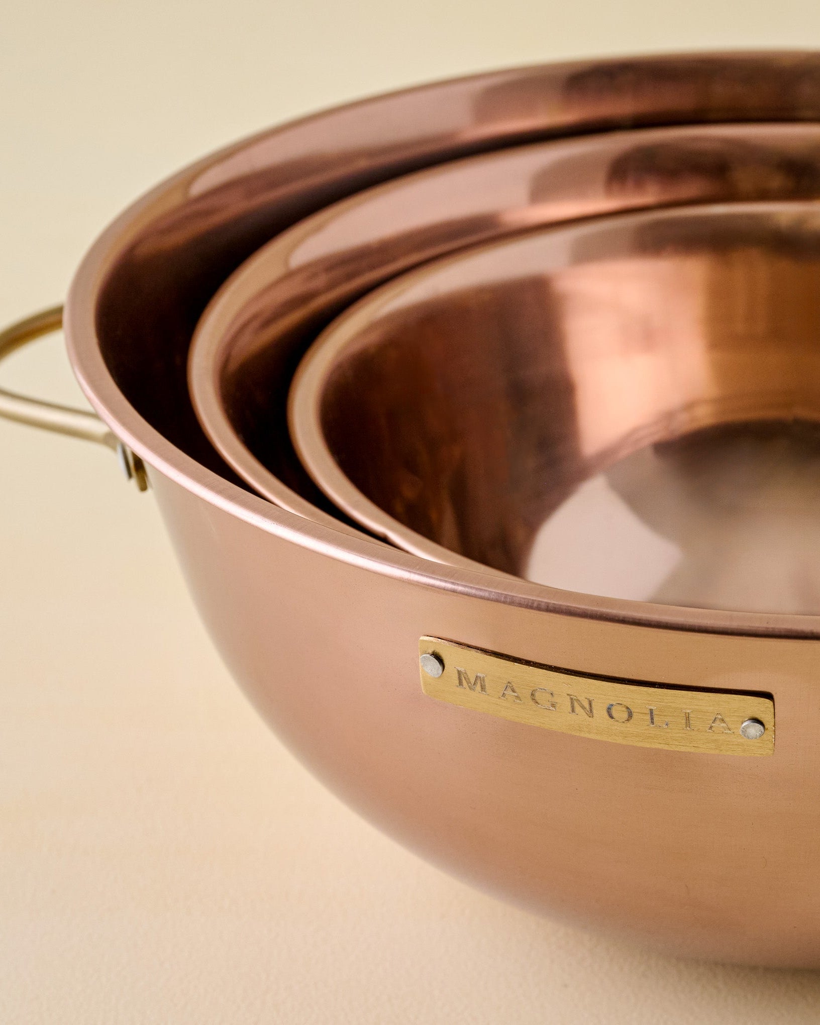 Magnolia Copper Mixing Bowl Set