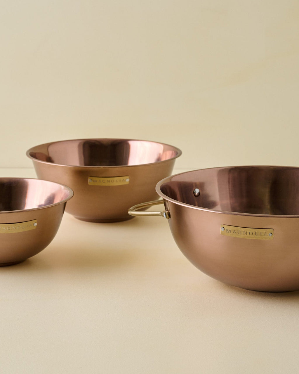 Magnolia Copper Mixing Bowl Set