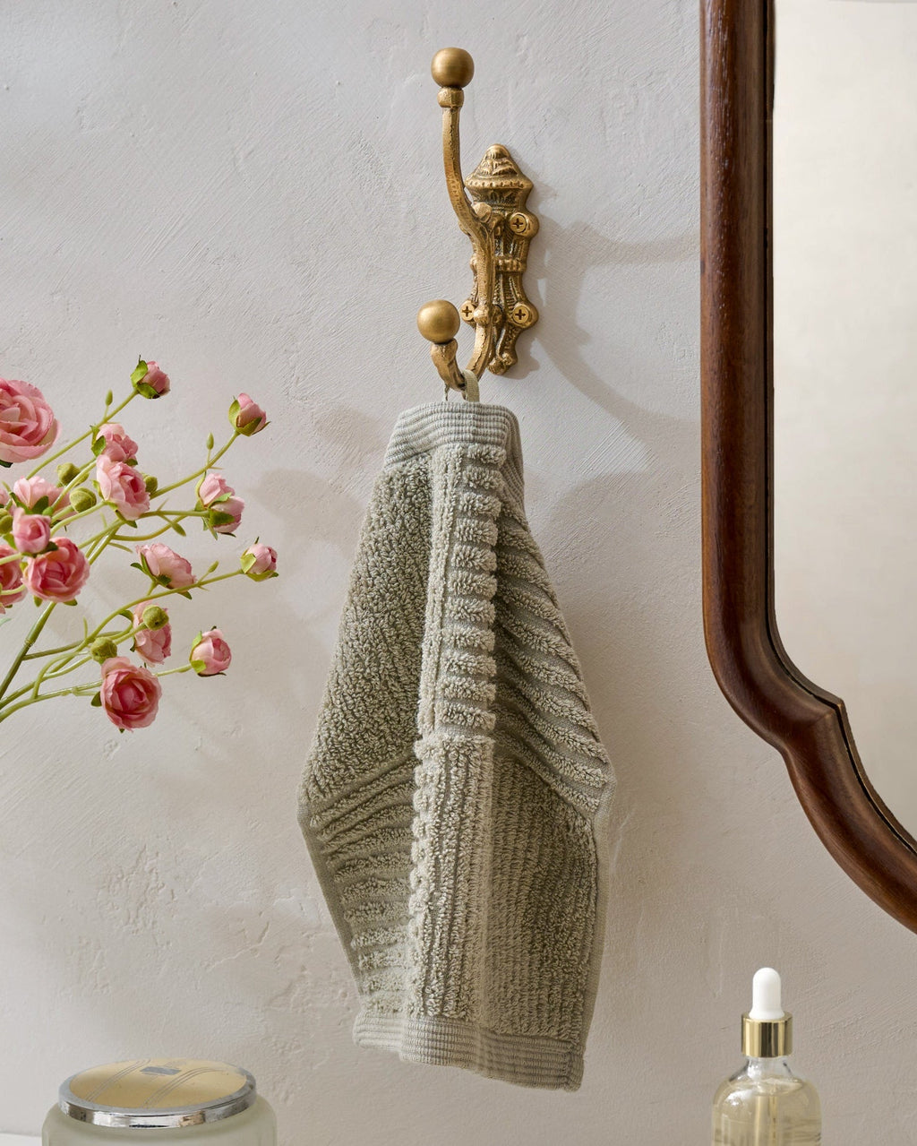 Chloe Solid Brass Wall Hook