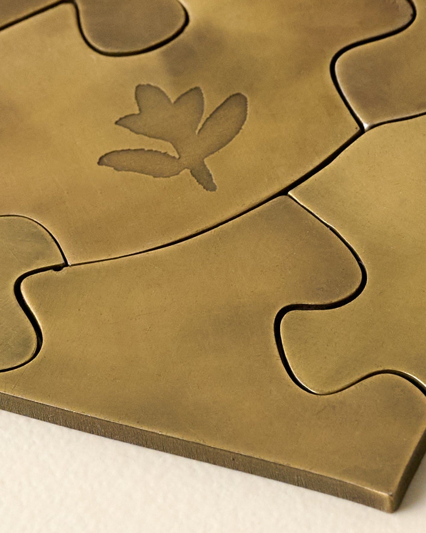 Antique Brass Decorative Puzzle